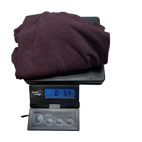 Lululemon Mens Large 5 Year Basic Tee Short Sleeve T-Shirt Heathered Black Plum - Picture 5 of 5